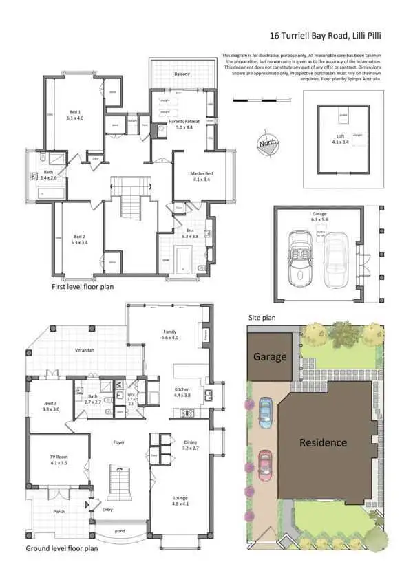 Floorplan of Homely house listing, 16 Turriell Bay Road, Lilli Pilli NSW 2229