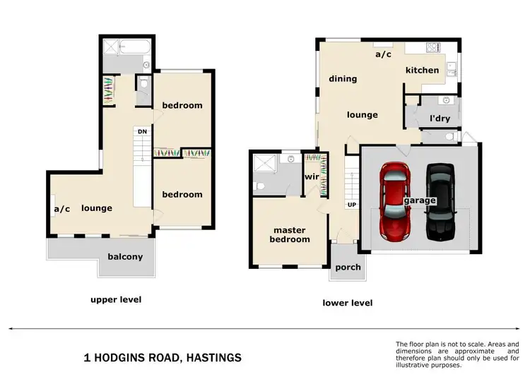 Floorplan of Homely house listing, 1 Hodgins Road, Hastings VIC 3915