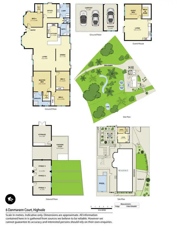 Floorplan of Homely house listing, 6 Danmarann Court, Highvale QLD 4520