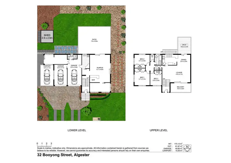 Floorplan of Homely house listing, 32 Booyong Street, Algester QLD 4115