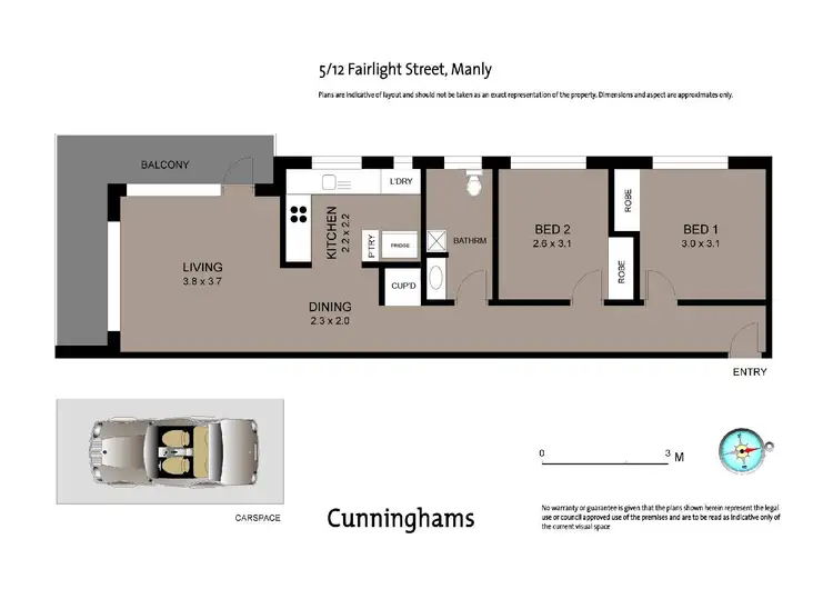 Floorplan of Homely apartment listing, 5/12 Fairlight Street, Manly NSW 2095