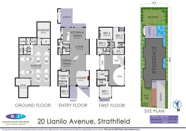 Floorplan of Homely house listing, 20 Llandilo Avenue, Strathfield NSW 2135