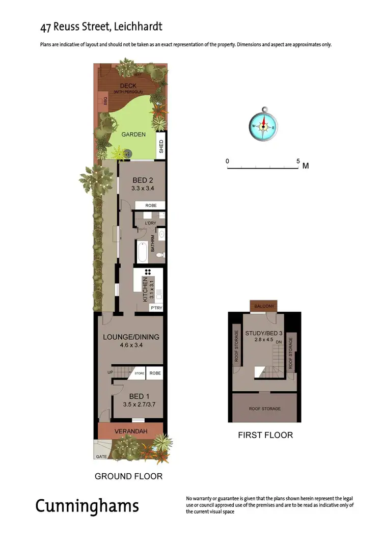 Floorplan of Homely house listing, 47 Reuss Street, Leichhardt NSW 2040