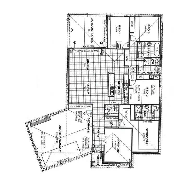 Floorplan of Homely house listing, 7 Pianta Parade, Irymple VIC 3498