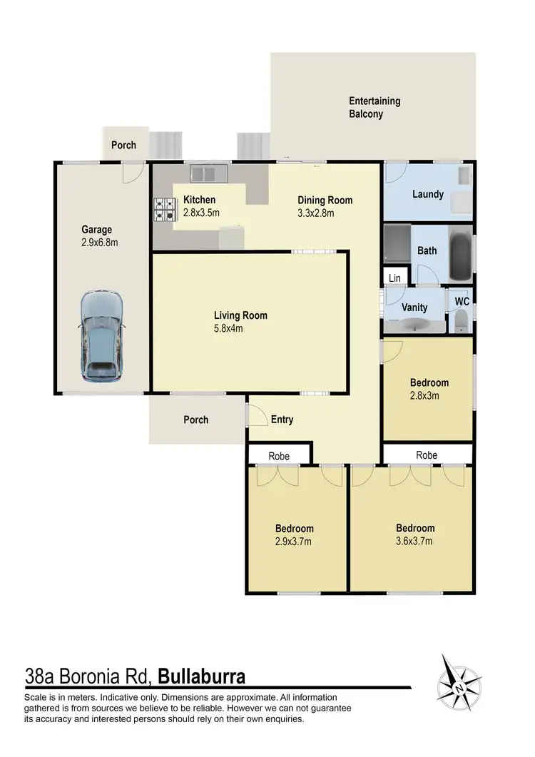 Floorplan of Homely house listing, 38A Boronia Road, Bullaburra NSW 2784