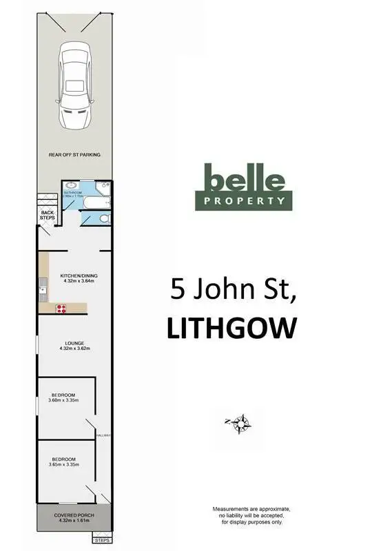 Floorplan of Homely house listing, 3 and 5 John Street, Lithgow NSW 2790
