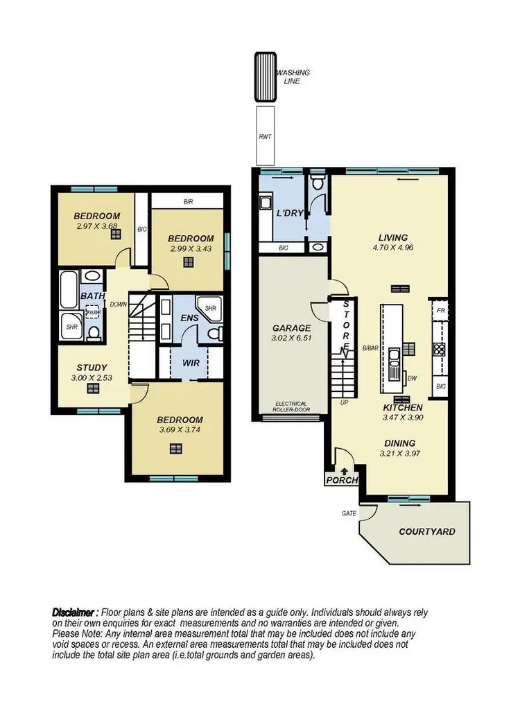 Floorplan of Homely townhouse listing, 10a Seventh Avenue, Ascot Park SA 5043
