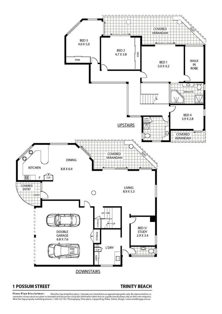 Floorplan of Homely house listing, 1 Possum Street, Trinity Beach QLD 4879