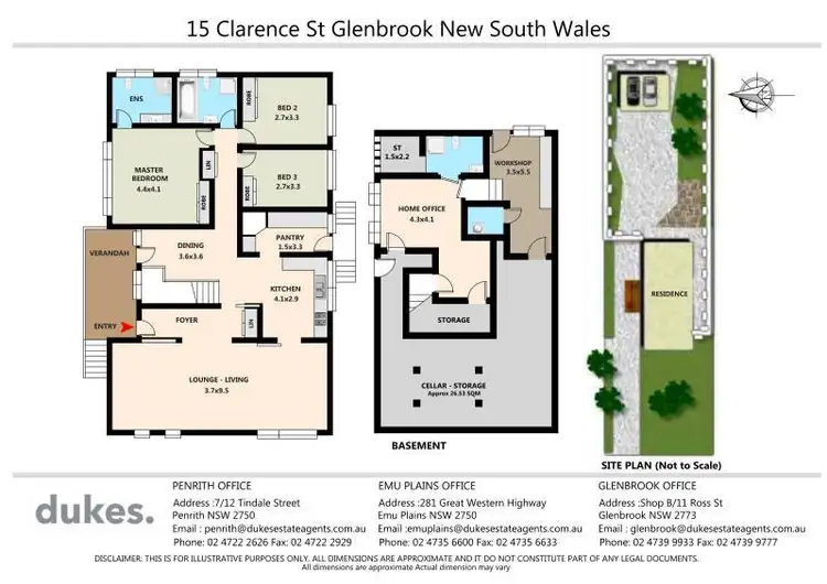 Floorplan of Homely house listing, 15 Clarence Street, Glenbrook NSW 2773