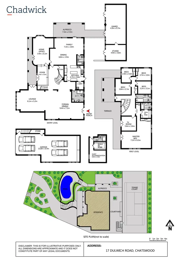 Floorplan of Homely house listing, 17 Dulwich Road, Chatswood NSW 2067