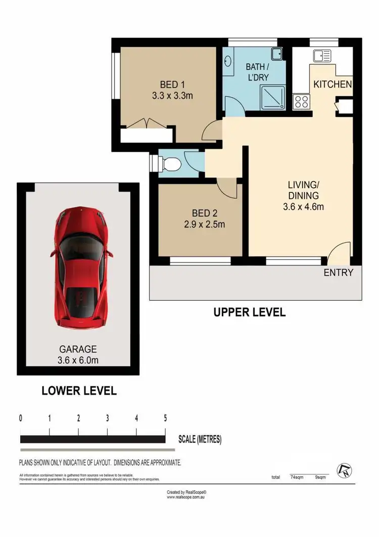 Floorplan of Homely unit listing, 3/29 Orchard Street, Toowong QLD 4066