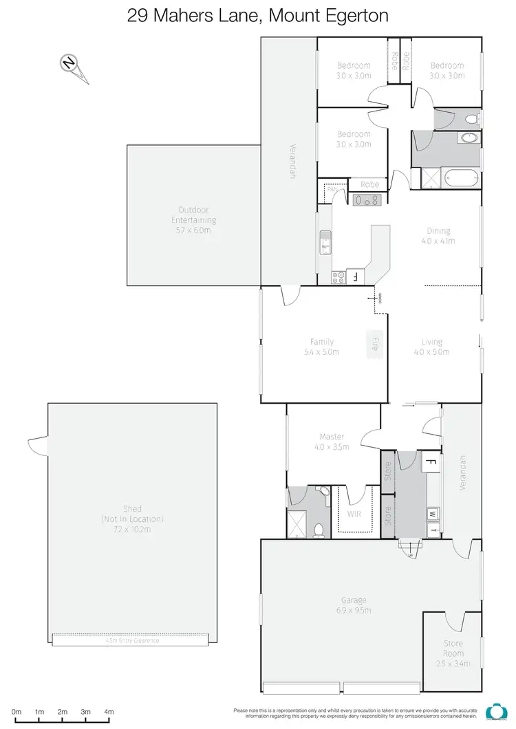 Floorplan of Homely house listing, 29 Mahers Lane, Mount Egerton VIC 3352