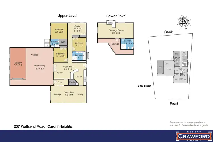 Floorplan of Homely house listing, 207 Wallsend Road, Cardiff Heights NSW 2285