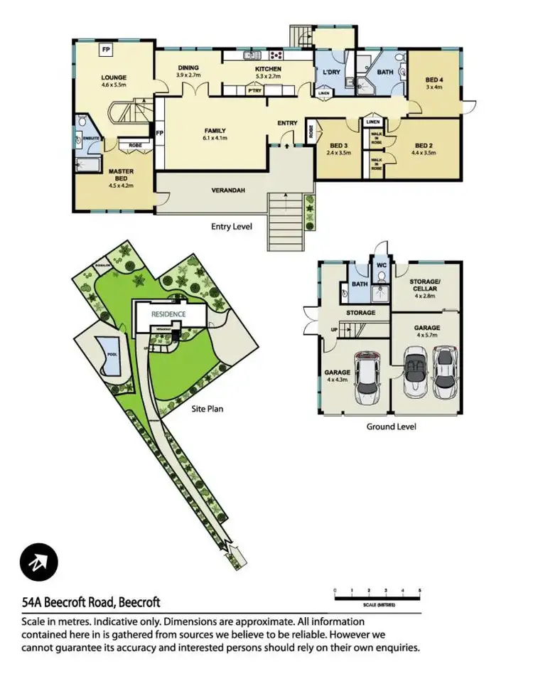 Floorplan of Homely house listing, 54A Beecroft Road, Beecroft NSW 2119