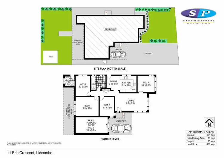 Floorplan of Homely house listing, 11 Eric Crescent, Lidcombe NSW 2141