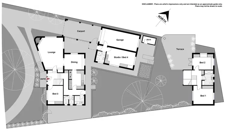 Floorplan of Homely house listing, 79 Jansz Crescent, Griffith ACT 2603