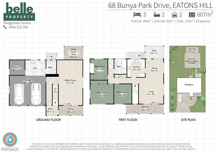 Floorplan of Homely house listing, 68 Bunya Park Drive, Eatons Hill QLD 4037