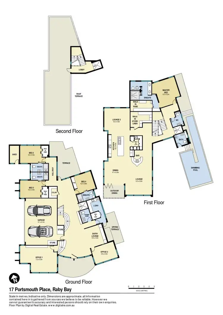 Floorplan of Homely house listing, 17 Portsmouth Place, Raby Bay QLD 4163