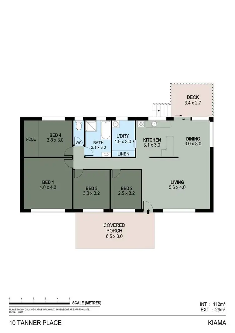 Floorplan of Homely house listing, 10 Tanner Place, Kiama NSW 2533