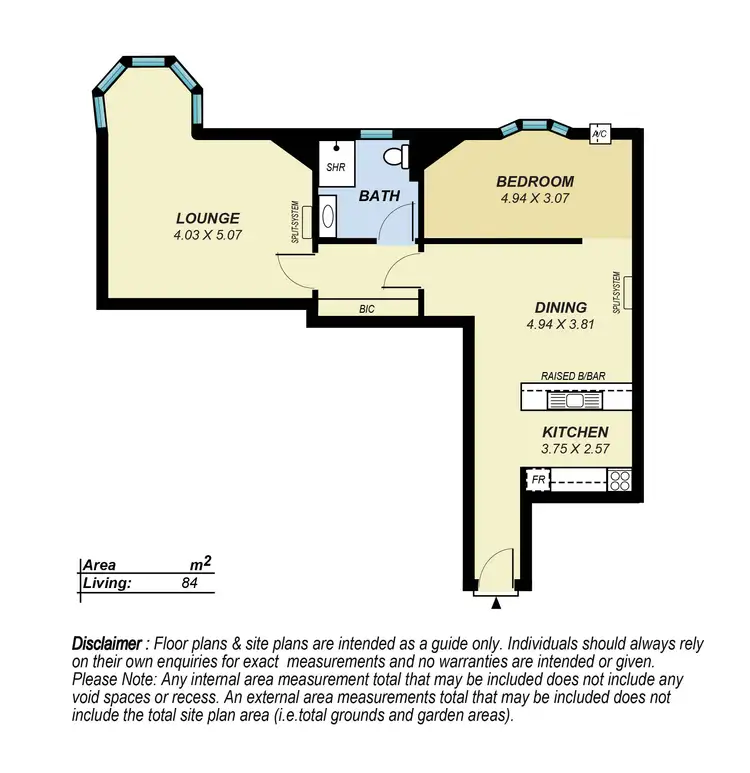 Floorplan of Homely apartment listing, 38/21 Pulteney Street, Adelaide SA 5000