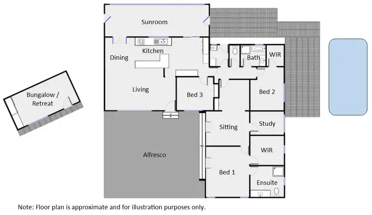 Floorplan of Homely house listing, 94 Acacia Road, Curlwaa NSW 2648