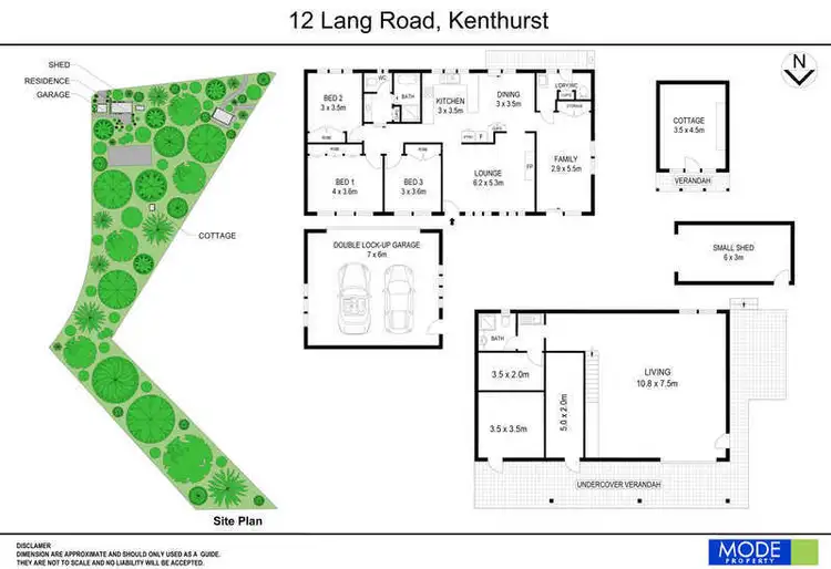 Floorplan of Homely house listing, 12 Lang Road, Kenthurst NSW 2156