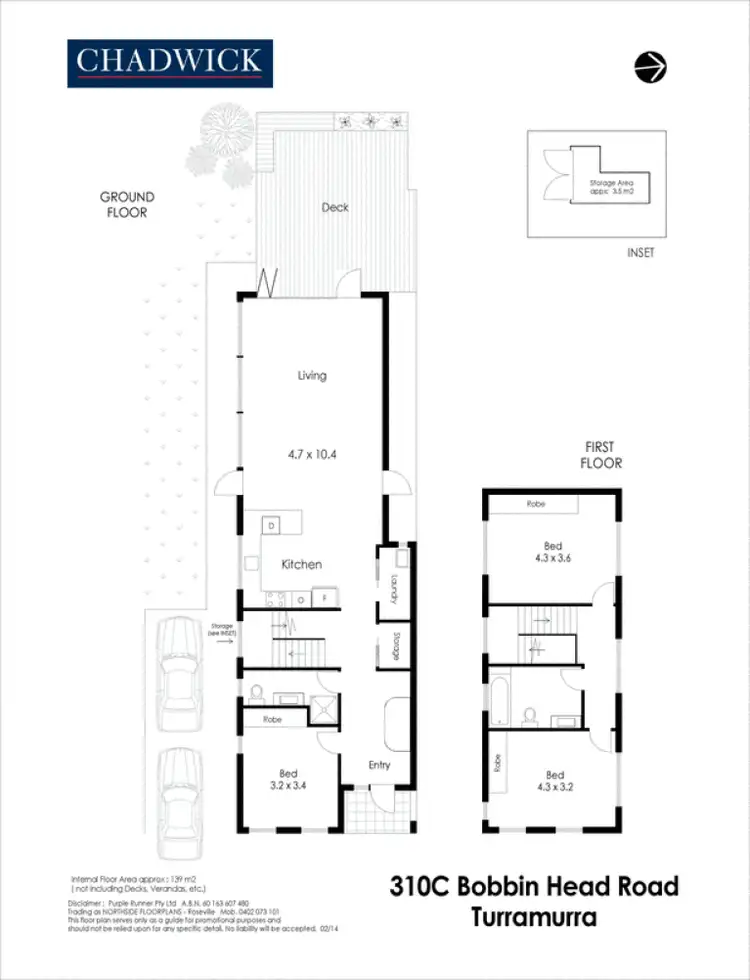 Floorplan of Homely house listing, 310C Bobbin Head Road, North Turramurra NSW 2074