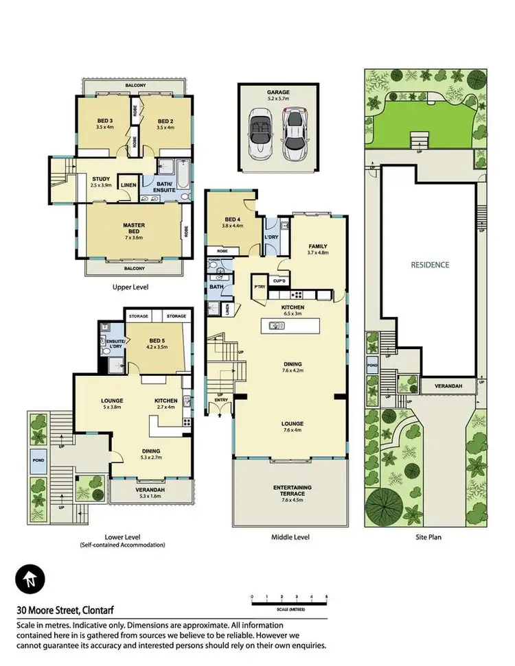 Floorplan of Homely house listing, 30 Moore Street, Clontarf NSW 2093