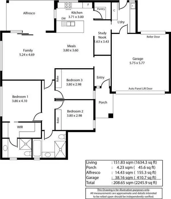 Floorplan of Homely house listing, 9A Allambee Avenue, Edwardstown SA 5039