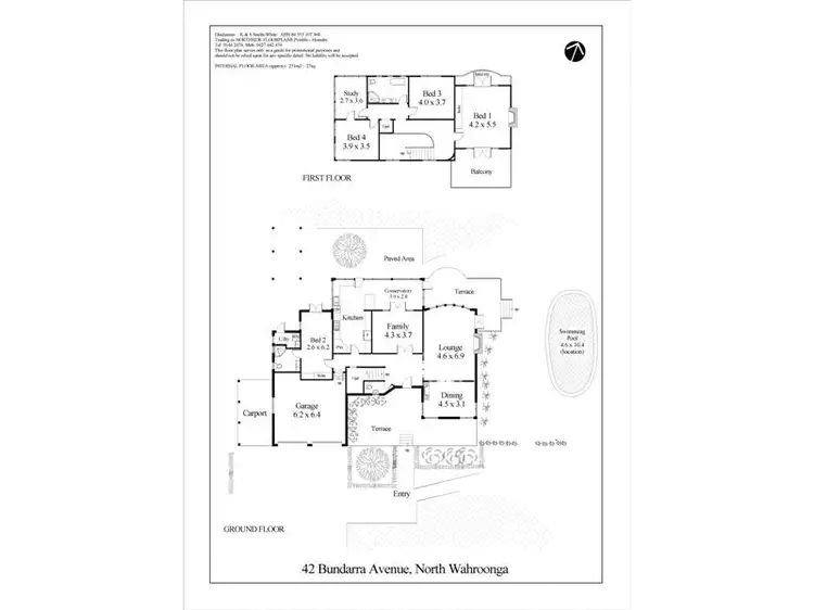 Floorplan of Homely house listing, 42 Bundarra Avenue North, Wahroonga NSW 2076