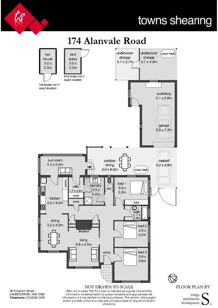Floorplan of Homely house listing, 174 Alanvale Road, Newnham TAS 7248