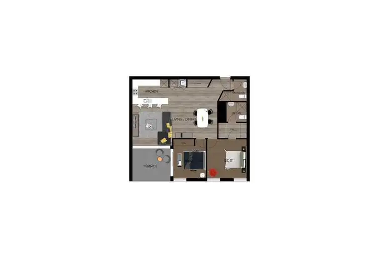 Floorplan of Homely apartment listing, 17/60-68 Hutchinson Street, St Peters NSW 2044