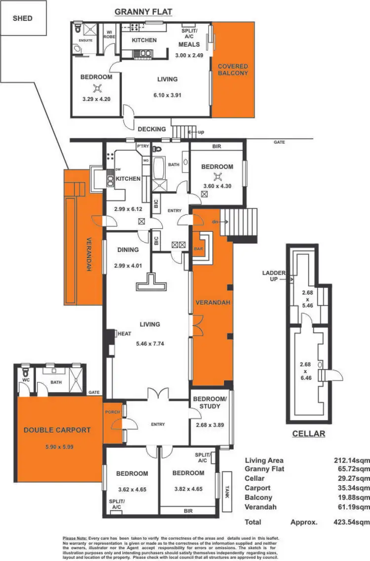 Floorplan of Homely house listing, 81 Highland Drive, Bellevue Heights SA 5050