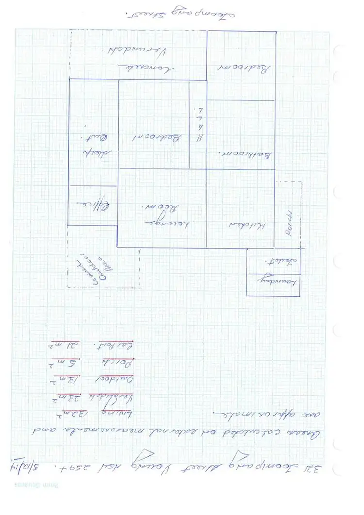 Floorplan of Homely house listing, 32 Toompang Street, Young NSW 2594