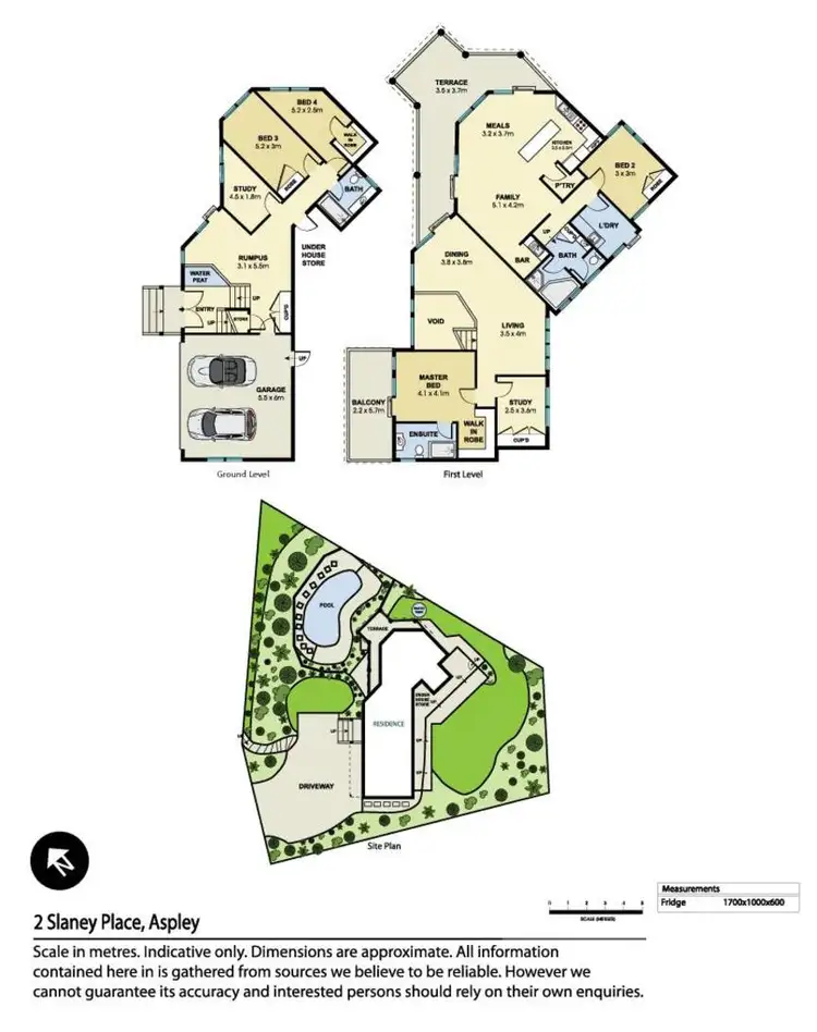 Floorplan of Homely house listing, 2 Slaney Place, Aspley QLD 4034