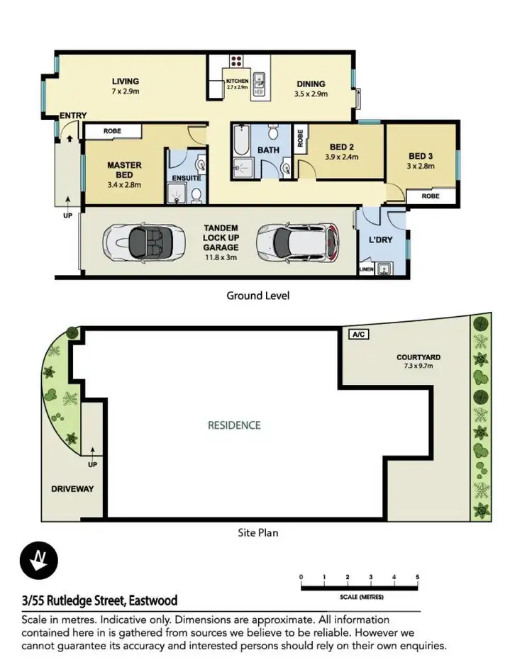 Floorplan of Homely villa listing, 3/51-55 Rutledge Street, Eastwood NSW 2122