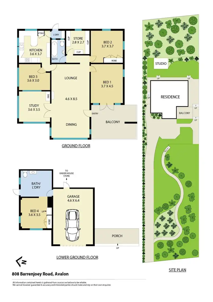Floorplan of Homely house listing, 808 Barrenjoey Road, Palm Beach NSW 2108