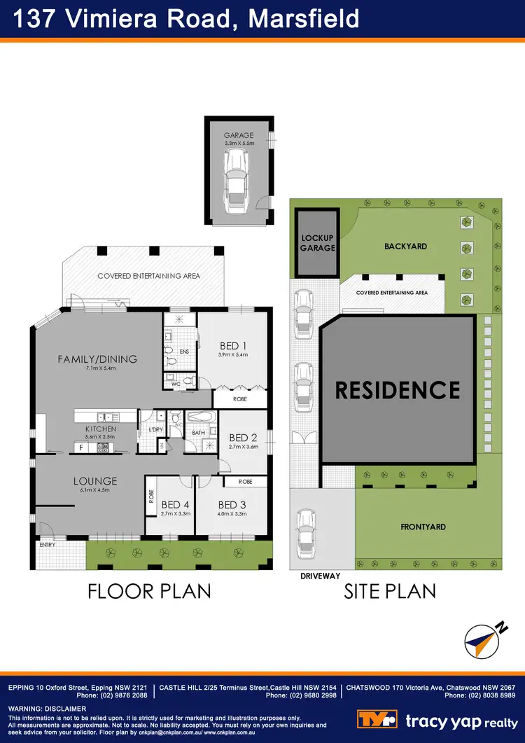 Floorplan of Homely house listing, 137 Vimiera Road, Marsfield NSW 2122