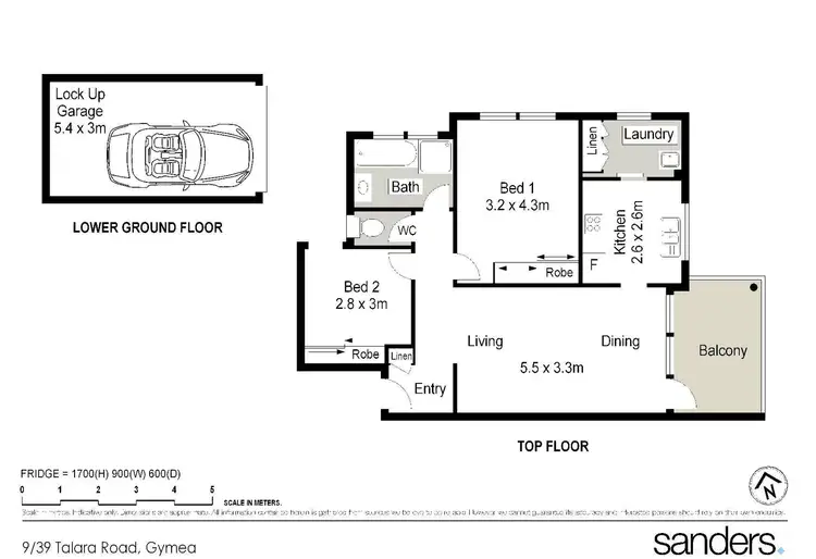 Floorplan of Homely unit listing, 9/39-41 Talara Road, Gymea NSW 2227