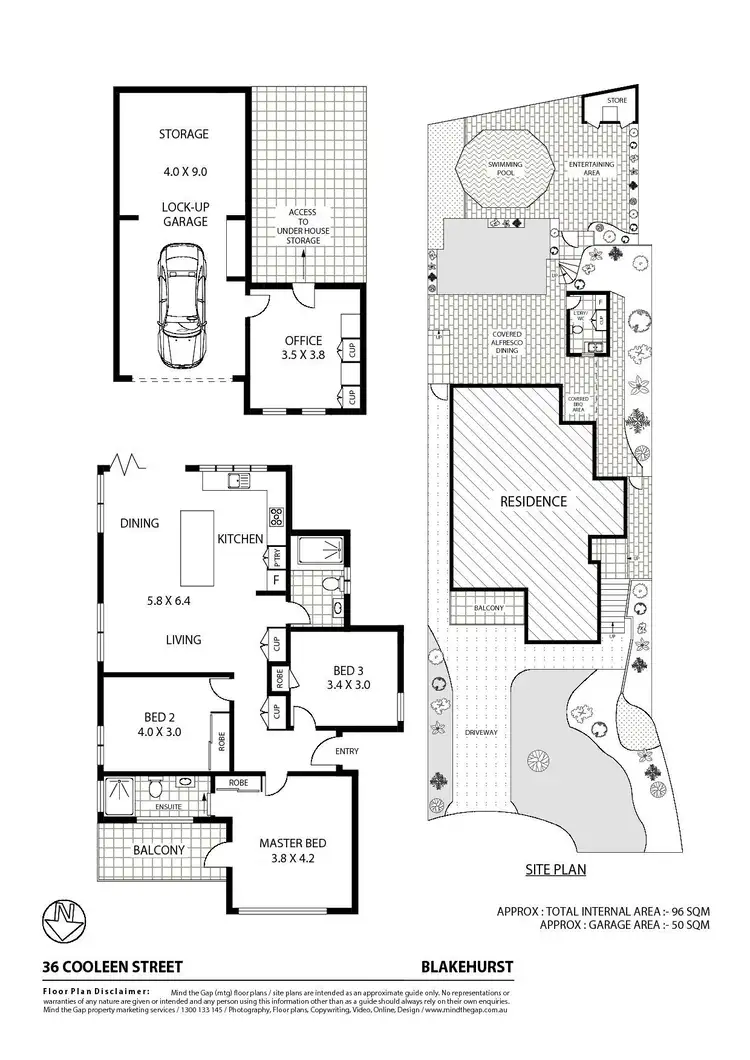 Floorplan of Homely house listing, 36 Cooleen Street, Blakehurst NSW 2221