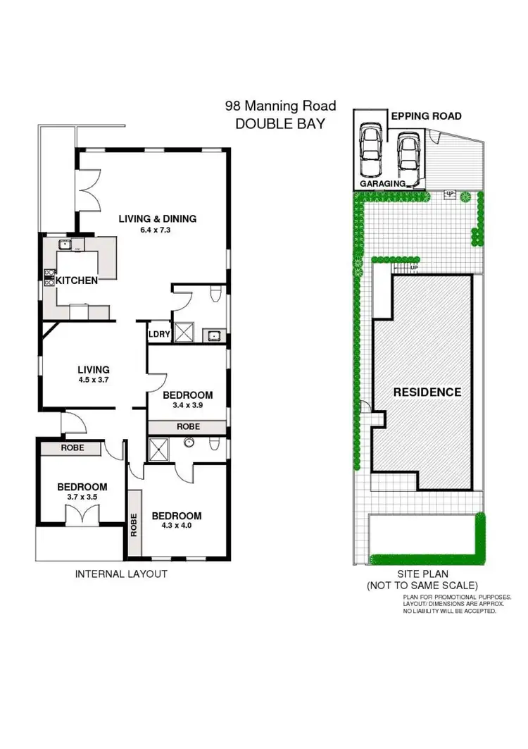 Floorplan of Homely house listing, 98 Manning Road, Double Bay NSW 2028