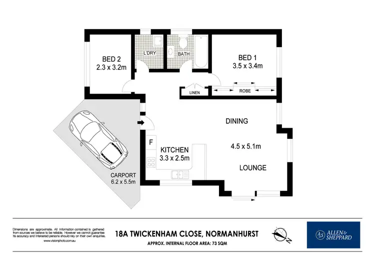 Floorplan of Homely house listing, 18A Twickenham Close, Normanhurst NSW 2076