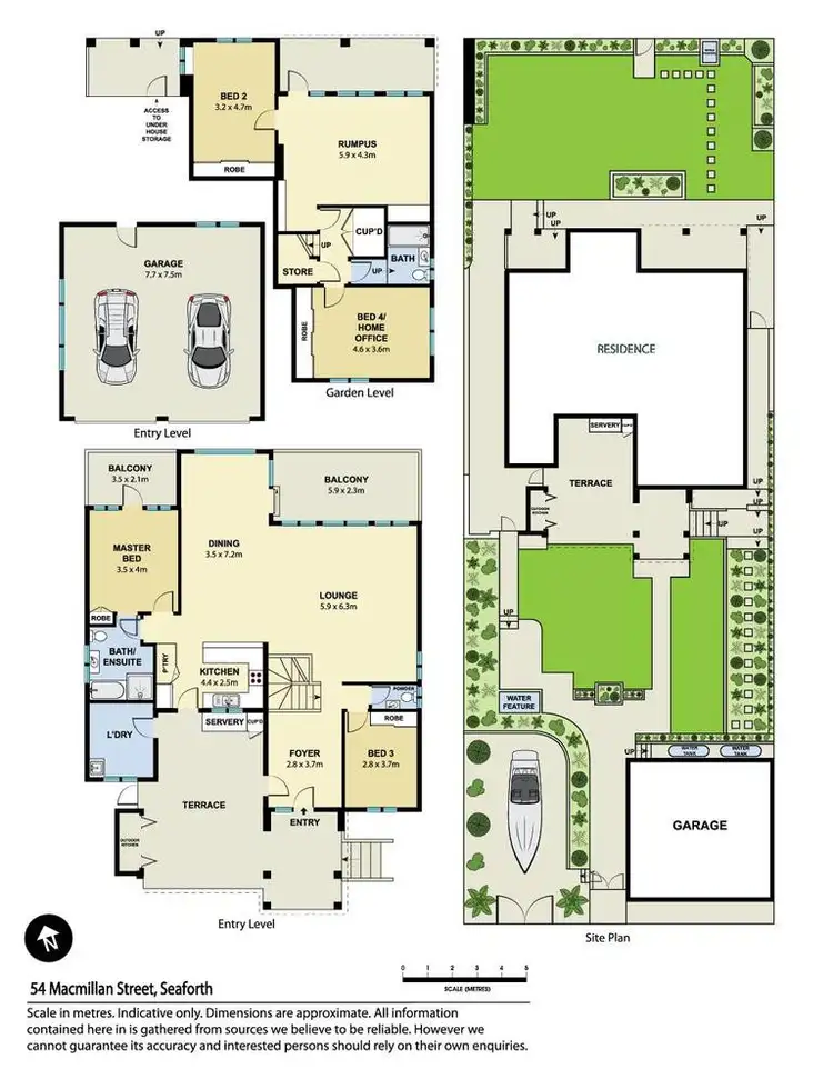 Floorplan of Homely house listing, 54 Macmillan Street, Seaforth NSW 2092