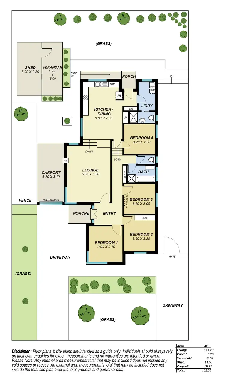 Floorplan of Homely house listing, 21 Graham Road, Darlington SA 5047