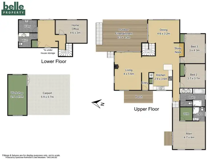Floorplan of Homely house listing, 303 Lieutenant Bowen Drive, Bowen Mountain NSW 2753