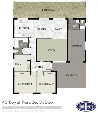 Floorplan of Homely house listing, 40 Royal Parade, Dubbo NSW 2830