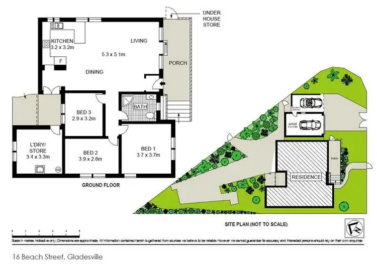 Floorplan of Homely house listing, 16 Beach Street, Tennyson Point NSW 2111