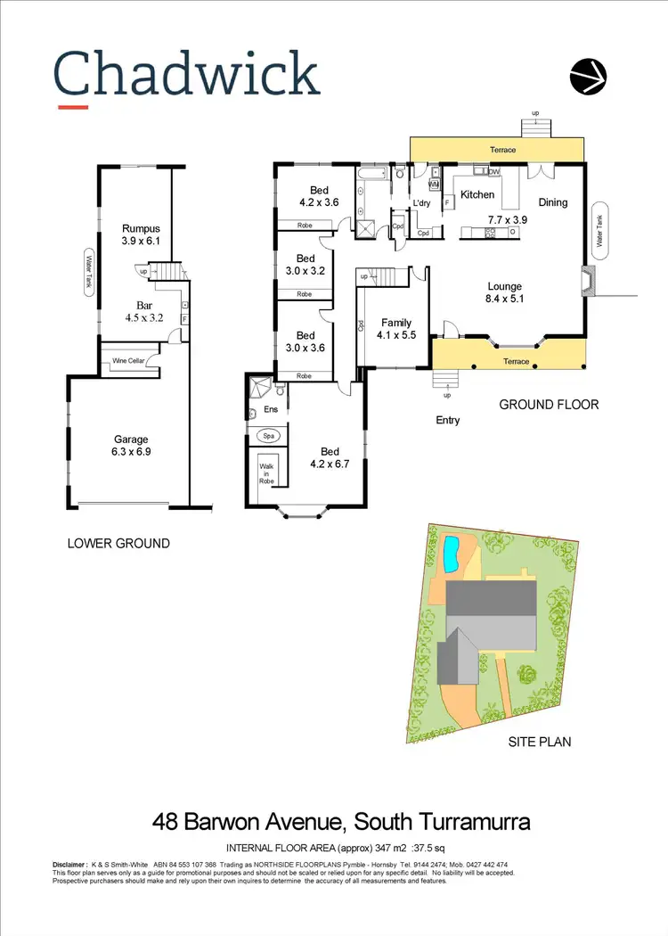 Floorplan of Homely house listing, 48 Barwon Avenue, Turramurra NSW 2074