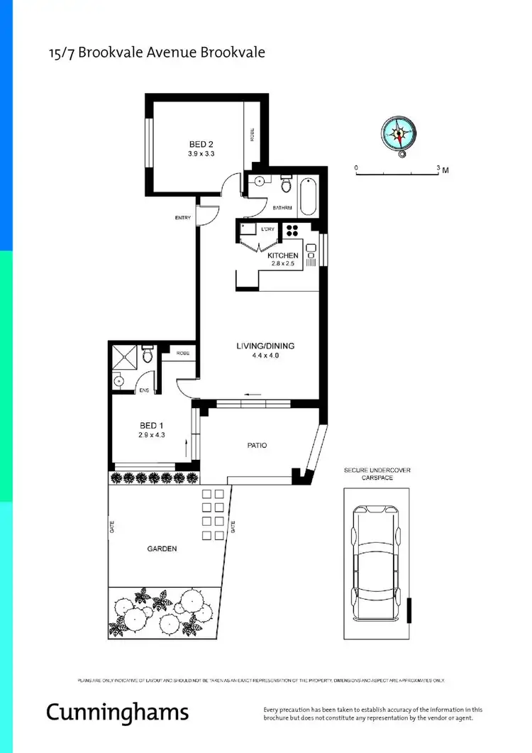 Floorplan of Homely apartment listing, 15/7-13 Brookvale Ave, Brookvale NSW 2100