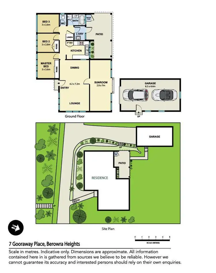 Floorplan of Homely house listing, 7 Gooraway Place, Berowra Heights NSW 2082
